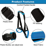 ROZKITCH Pet Dog Support Harness Rear Lifting Harness Veterinarian Approved for Old K9 Helps with Poor Stability, Joint Injuries Elderly and Arthritis ACL Rehabilitation Rehab L Blue