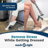 Reach Right Dressing Aid Stick 34 Inch Length Gray 4-n-1 / Disassembles 755 8 per Case