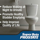 New Vitality Super Beta Prostate Support Supplement for Men's Health - Reduce Bathroom, Promote Sleep, Better Bladder Emptying & Healthy Prostate, Beta Sitosterol (120ct, 2 Bottle)