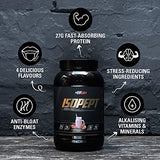 IsoPept Hydrolyzed Whey Protein Powder by EHPlabs - 100% Whey Protein Isolate & Hydrolysate, 27g of Protein, Non-GMO, Gluten Free, Fast Absorbing, Easy Digesting, 27 Serves (Vanilla Ice-Cream)