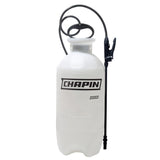 Chapin 20003 Made in USA 3-Gallon Lawn and Garden Pump Pressured Sprayer, for Spraying Plants, Garden Watering, Lawns, Weeds and Pests, Translucent White