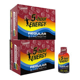 5-hour ENERGY Regular Strength Energy Shot | Pomegranate Flavor | 1.93 oz. | 24 Count | Sugar-Free & Zero Calories | B-Vitamins & Amino Acids | 200mg Caffeinated Energy Shot | Dietary Supplement