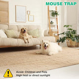 Qualirey Sticky 47 Inch Ultra Large Mouse Trap Mouse Glue Traps Sticky Rat Trap That Work for Trapping Rats Roaches Rodents Heavy Duty Pre Baited Mats Indoor Outdoor Catch Pest Trap (Green,20 Pcs)