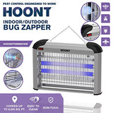 Hoont Bug Zapper- Mosquito Repellent Outdoor & Mosquito Zapper- Fly Traps for Indoors- Gnat & Fly Trap for Insects 6,000 SQ Ft Bug Catcher & Killer for Home, Backyard, Patio & More