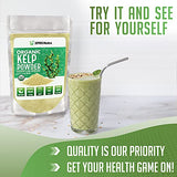 XPRS Nutra Organic Kelp Powder (Ascophyllum Nodosum) - Seaweed Powder Rich in Iodine, Immune Vitamins and Minerals - Food Grade Sea Kelp Supplement Vegan Superfood for Skin Care (16 oz)