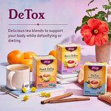 Yogi Tea Soothing Rose Hibiscus Skin DeTox Tea - 16 Tea Bags per Pack (4 Packs) - Organic DeTox Tea to Support Skin Health - Includes Green Tea Leaf, Rose Petal, Honeybush Leaf, Hibiscus & More
