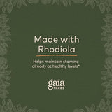 Gaia Herbs Rhodiola Rosea - Stress Support Supplement Traditionally for Supporting Healthy Stamina and Endurance - with Siberian Rhodiola Root Extract - 60 Vegan Liquid Phyto-Capsules (30-Day Supply)