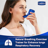 Lung Exerciser, Flutter Valve Device, Mucus Clearance and Lung Expansion Device, Breathing Trainer for Lung Recovery | Natural Expiratory Exerciser