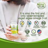 POTENT VEGAN OMEGA 3 Supplement: Better Than Fish Oil! Plant Based Water Extracted Algae Oil- DHA EPA DPA Fatty Acids- Non GMO- Improve Immune System, Joint, Heart, Skin & Brain Health- 2 Month Supply