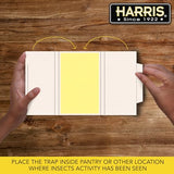 Harris 24/7 Insect Trap for Roaches, Spiders, Bed Bugs, Crickets, Scorpions and More, 20 Count Value Pack