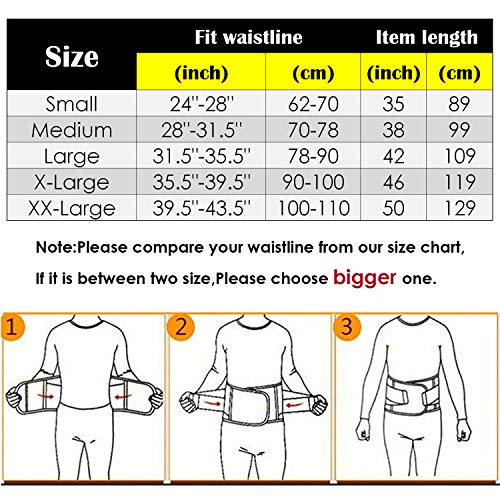 Moolida Waist Trainer Belt for Women Waist Trimmer Weight Loss Workout Fitness Back Support Belts Black,Small