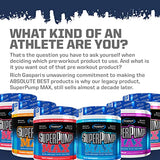 Gaspari Nutrition SuperPump MAX, The Ultimate Pre Workout Powder, Sustained Energy Preworkout, Nitric Oxide Booster, Muscle Growth, Recovery & Replenishes Electrolytes (40 Serving, Grape Cooler)