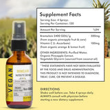 GIVOL Organic Raw Bromelain Mist-Liquid Pineapple Extract - Enhanced Potency 500mg, for Kids & Adults - 120 Day Supply for Digestive Health, Inflammatory Response, and Healing - Non-GMO - 60ml