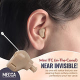 MEDca Hearing Amplifier Ear ITC (Pair) "Extra Small" Second Generation