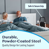 Medokare Bed Rails for Elderly Adults - Hospital Grade Safety with Fall Prevention Guard for Seniors and Surgery Recovery, Fits King, Queen, Twin Beds, Bed Assist Rail Handle with Storage Bag