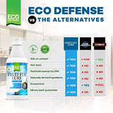 Eco Defense Fruit Fly Killer – Natural Fruit Fly Trap & Drain Fly Killer Treatment for Indoor Fly Control in Kitchen, Restaurants, and More 16 oz