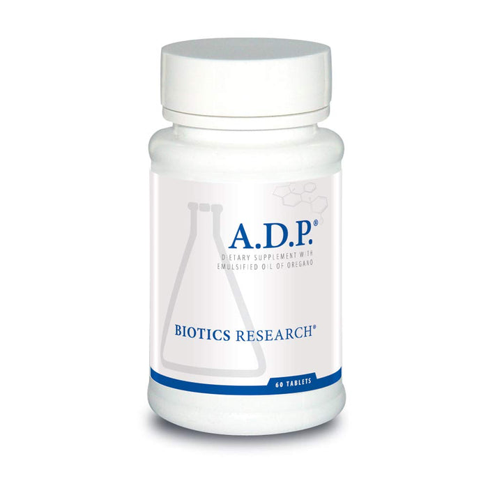 Biotics Research ADP ADP Highly Concentrated Oil of Oregano, Optimal Absorption and Delivery 60 Tablets