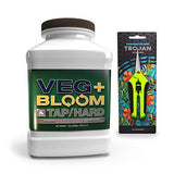 Veg+ Bloom Tap/Hard Formulated Powder for Tap or Well Water - 1lb with Common Culture Trimming Scissors