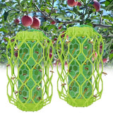 Sancodee 2 Pcs Wasp Trap Outdoor Hanging, Insect Catcher for Wasps and Carpenter Bees, Bee Killer Sticky Bug Boards Yellow Jacket Trap with Bait Reservoir, Non-Toxic Reusable Wasp Hornet Trap (Green)