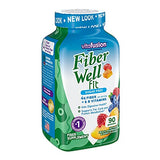 Vitafusion Fiber Well Fit Gummies Supplement, 90 Count (Packaging May Vary)