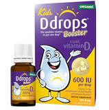 Ddrops Kids Booster 600IU 100 Drops - Daily Liquid Vitamin D for Kids. Support Strong Bones & Immune System in Children. No Preservatives, No Sugar, Non-GMO, Allergy-Friendly