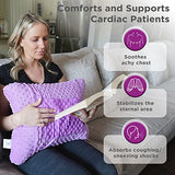 Zomaple Hysterectomy Pillow- Super Comfy Shock Absorbing Hysterectomy Recovery Pillow with 2 Pockets and Gel Pack- Tummy Pillow with Hands Placement Pouch