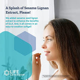 Life Extension Mega GLA Sesame Lignans – Gamma-Linolenic Acid from Borage Oil Supplement - Whole Body Health & Inflammation Health Support – Gluten-Free, Non-GMO – 30 Softgels