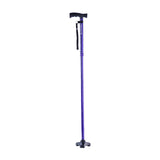 HurryCane Freedom Edition Folding Walking Cane, Pathfinder Purple