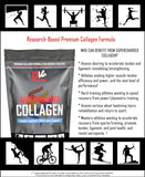 PhysiVantage Supercharged Collagen Powder with Vitamin C + BCAAs Advanced Formula for Tendon, Ligament, Joint Health + Skin Quality - Best Hydrolyzed Collagen Peptides, 16oz Bag (Pomegranate)