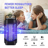 Bug Zapper - Powerful Electric Mosquito Zapper Fly Killer for Indoor-4200V Metal Mesh, Insect Fly Trap Indoor Mosquito Killer for Home, Garden, Patio, Backyard(18W)