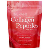 Truvani Collagen Peptides - Unflavored Hydrolyzed Collagen Powder - Grass-Fed Collagen Peptides Powder for Hair, Nail, Skin, Joint and Gut Health - Collagen Supplements for Women and Men (9.88 oz)