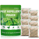 8 Pack Mouse Repellent Pouches, Peppermint Oil to Repel Mice and Rats, Mouse Deterrent, Rodent Repellent, Plant Essential Oils Pest Control, Safe, Efficient and Durable