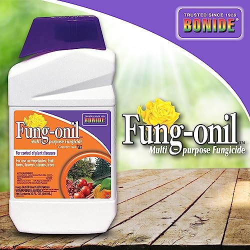 Bonide Fung-onil Multi-Purpose, 32 oz Concentrated Solution for Plant Disease Control, Long Lasting & Waterproof