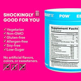 EBOOST POW Natural Pre Workout Powder – 20 Servings - Blue Raspberry - A PreWorkout Supplement for Performance, Joint Mobility Support, Energy - Men and Women - Non-GMO, Gluten-Free, No Creatine