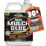 PetraTools Max Mulch Glue for Landscaping Concentrate Covers (150-300 sq ft), Mulch Binder Glue, Pea Gravel, Mulch for Garden, Mulch for Landscaping, Landscape Rock Glue, Gravel Glue & Lock (32oz)