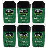 Brut Deodorant Original Fragrance 2.25 Oz /63 G (Pack of 6)