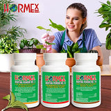 Hormex Rooting Powder #3, 8, 16 - High Strength Home Garden Pack - Fast & Easy - Free of Alcohol, Dye, Gel & Preservatives for Healthier Roots, 63g