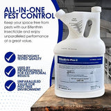 Bifenthrin-Plus-C - Insecticide Termiticide Easily Mixes with Water for Indoor & Outdoor | Residential Commercial Industrial Use | Home Lawns | Kills Mosquitoes & all Flying & Crawling Insects - 96 oz