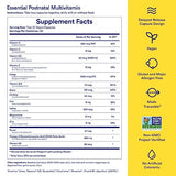Ritual Postpartum Essentials Multivitamin - Postnatal Vitamin with Omega-3 DHA & Choline for Lactation Support, Vitamin A, C, D3 & Zinc for Immune Function Support*, B12, Iodine, Biotin, Mint Essenced