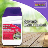 Bonide Systemic Insect Control, 16 oz Concentrate Long Lasting Insecticide for Outdoor Gardening, Makes 16 Gallons