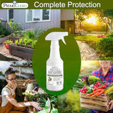 Plant and Garden Pest Control Spray by Premo Guard - 32 oz - Kills Aphids, Spider Mites, Gnats, Whiteflies, Beetles, Caterpillars and Fungus - Fast Acting & Effective - Child and Pet Safe