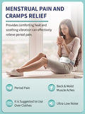 Slimpal Period Heating Pad for Cramps, FSA HSA Eligible Approved, Portable Heat Pad for Menstrual Cramp Relief, Electric Cordless Heating Belt, 3 Timer Auto Off Setting, Gifts for Women Girl, Beige