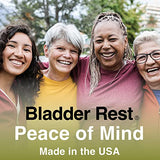 Bladder Rest - Premium Bladder Formula for Bladder Health & Discomfort - 120 Capsules - Made in The USA