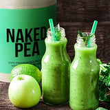 NAKED nutrition 5LB 100% Pea Protein Powder from North American Farms - Unflavored Vegan Pea Protein Isolate - Plant Protein Powder, Easy to Digest - Speeds Muscle Recovery