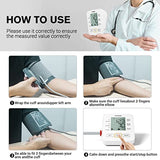 Blood Pressure Monitor,maguja BP Cuff Automatic Upper Arm Cuff Digital Blood Pressure Machine with 8.7-20.5inches Blood Pressure Cuff for Home Use