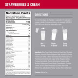 Isopure Protein Powder, Zero Carb Whey Isolate, Gluten Free, Lactose Free, 25g Protein, Keto Friendly, Strawberries & Cream, 15 Servings, 1 Pound (Packaging May Vary)