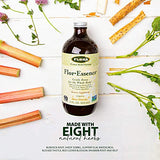 Flora Flor Essence Liquid Tea Blend 32oz LARGE - Gentle Detox Cleanse with Burdock Root, Slippery Elm, Kelp, Thistle - Premium Organic Ingredients