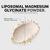 Codeage Magnesium Glycinate Powder Supplement, 2-Month Supply, Bisglycinate Magnesium Chelate, Unflavored, Liposomal Delivery & Absorption, Chelated Magnesium Powder Mineral, Non-GMO Vegan, 3 oz