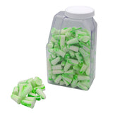 Flents Protechs Foam Ear Plugs for Work, Loud Noise, Heavy Machinery, Construction, Studying & Traveling, NRR 33, Green, Made in The USA, 100 Pair