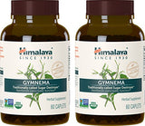 Himalaya Organic Gymnema Herbal Supplement, Supports Pancreatic Function, Glucose Metabolism, Weight Management, Sugar Destroyer, USDA Certified Organic, Non-GMO, 700 mg, 60 Plant-Based Caplets,2 Pack